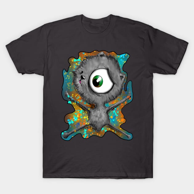 Splat cat T-Shirt by Sing-Toe-Wrote 